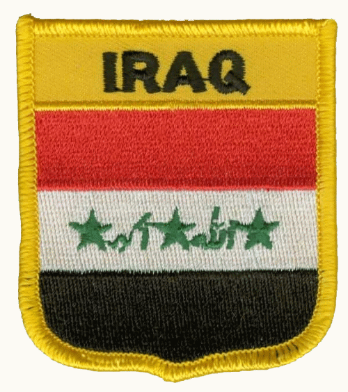 Irak Wappenaufnäher / Patch