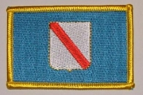 Kampanien / Campania Italien Aufnäher / Patch 8 x 5 cm