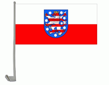 Thüringen Autoflagge 30x40 cm