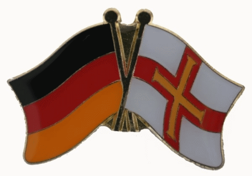 Deutschland / Guernsey Freundschaftspin