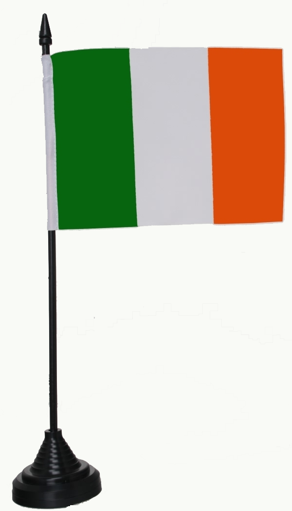 Irland Tischflagge 10x15 cm