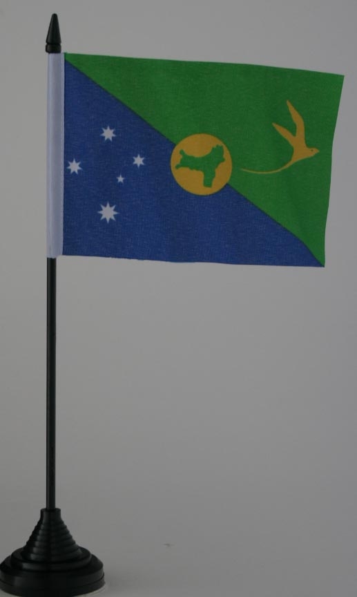 Christmas Islands Tischflagge 10x15 cm