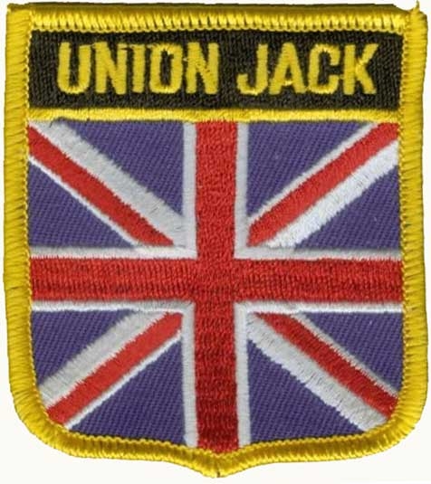 Union Jack Wappenaufnäher / Patch