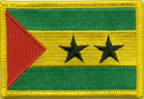 Sao Tome und Principe Aufnäher / Patch