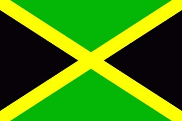 Jamaika Aufkleber 8 x 5 cm
