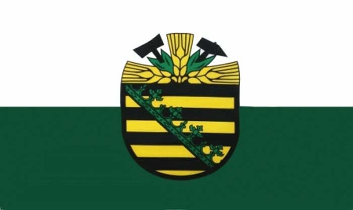 Sachsen-Anhalt alt (1948-1952) Flagge 90x150 cm