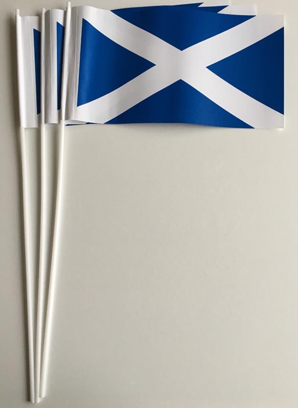 Schottland Papierflagge VPE 50 Stück