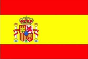 Spanien Aufkleber 8 x 5 cm