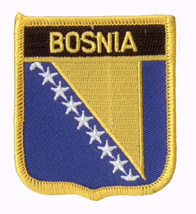 Bosnien-Herzegowina Wappenaufnäher / Patch