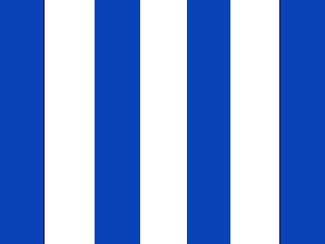 Blau-Weiß senkrecht Streifen Flagge 60x90 cm