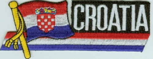 Kroatien Sidekickaufnäher