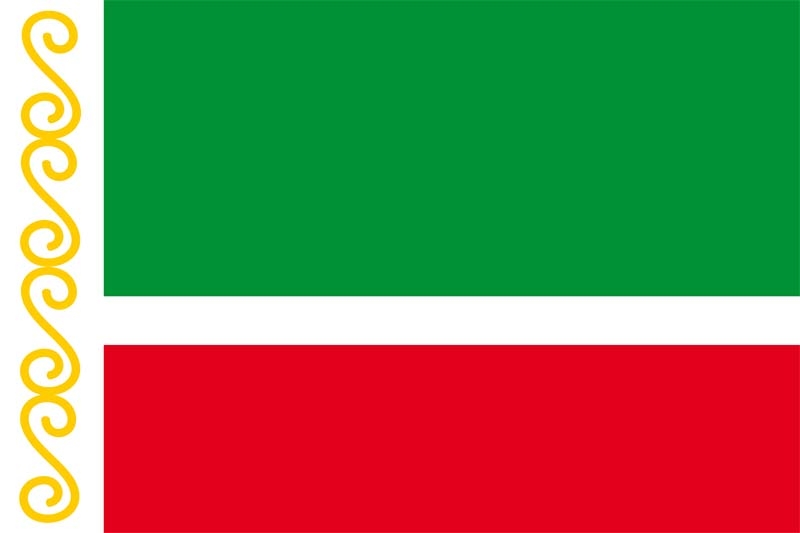 Tschetschenien Flagge 90x150 cm