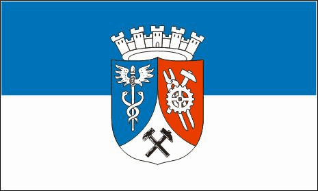 Oberhausen Stadt Flagge 90x150 cm (E)