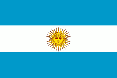 Argentinien Flagge 90x150 cm Sonderangebot 75d