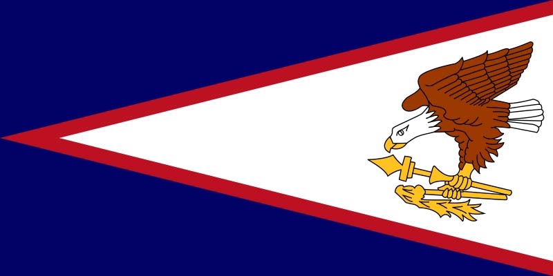 USA Amerikanisch Samoa Flagge 60x90 cm