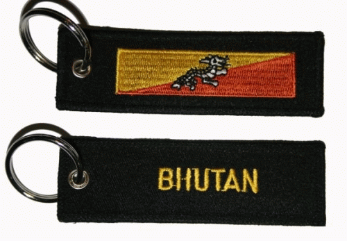 Bhutan Schlüsselanhänger