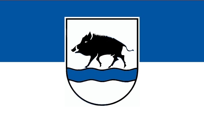 Eberbach (Baden) Flagge 90x150 cm (DE)