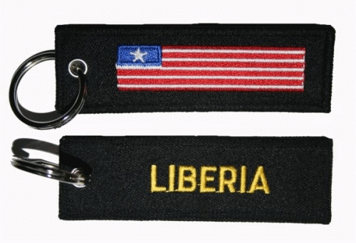 Liberia Schlüsselanhänger