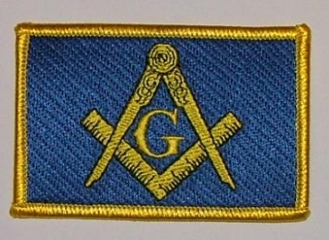 Masonic Aufnäher / Patch 8 x 5 cm
