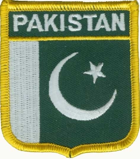 Pakistan Wappenaufnäher / Patch