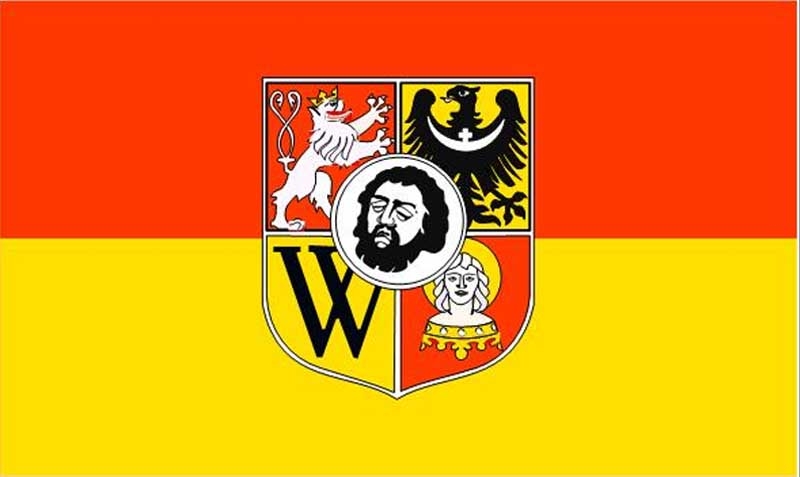Breslau Flagge 90x150 cm (E)