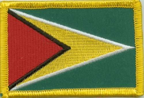 Guyana Aufnäher / Patch