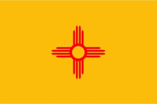 New Mexiko Flagge 90x150 cm