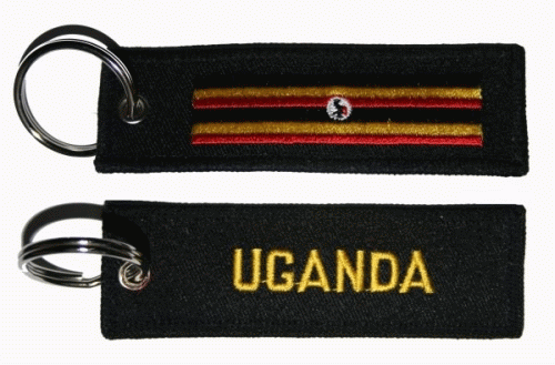 Uganda Schlüsselanhänger