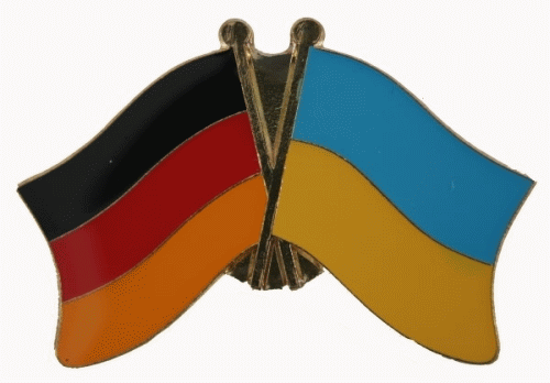 Deutschland / Ukraine Freundschaftspin