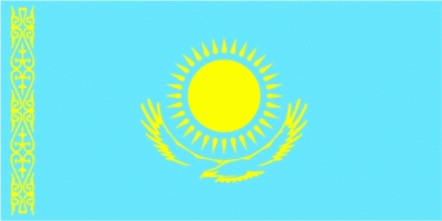 Kasachstan Flagge 60x90 cm
