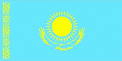 Flagge Kasachstan - Flaggen-Übersicht