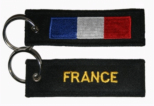 Frankreich Schlüsselanhänger