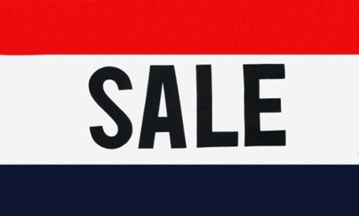 Sale Flagge 90x150 cm