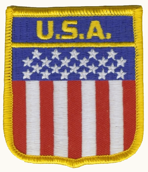 USA Wappenaufnäher / Patch