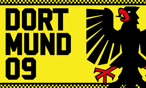 Dortmund Adler Flagge 90x150 cm