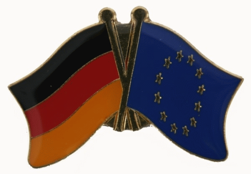 Deutschland / Europa Freundschaftspin