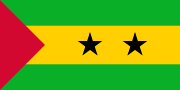 Sao Tome und Principe Aufkleber 8 x 5 cm