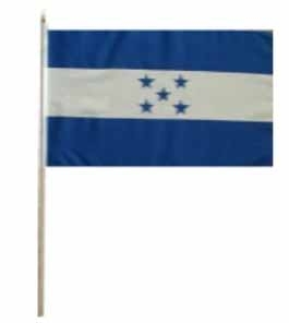 Honduras Stockflagge 30x45 cm