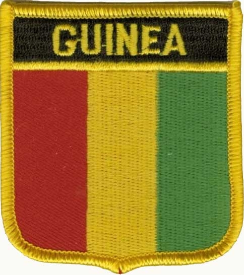 Guinea Wappenaufnäher / Patch