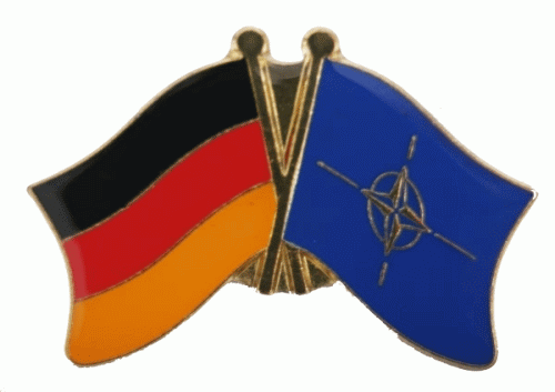Deutschland / Nato Freundschaftspin