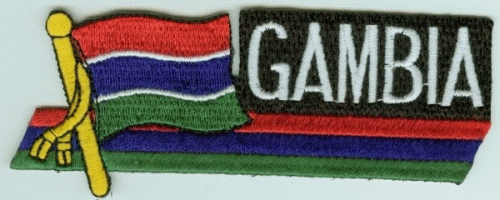 Gambia Sidekickaufnäher