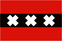 Amsterdam Flagge 90x150 cm (E)