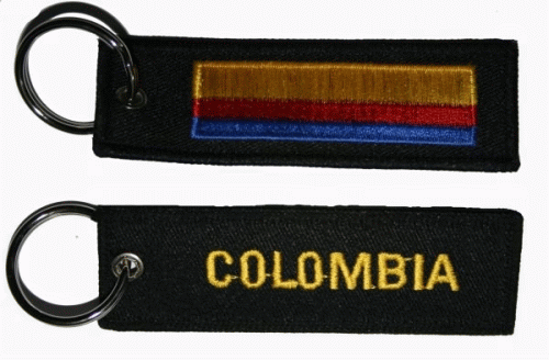 Kolumbien Schlüsselanhänger