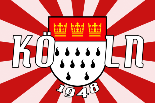 Köln 1948 Flagge 90x150 cm