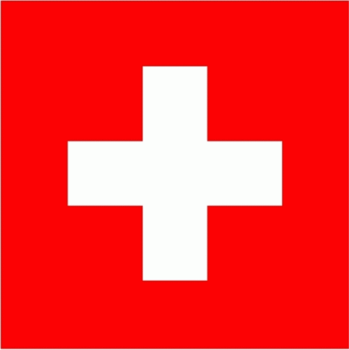 Schweiz Flagge 120x120 cm