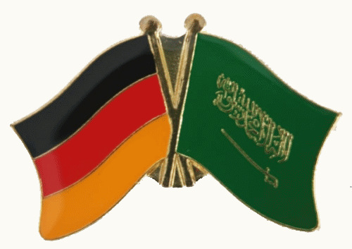 Deutschland / Saudi-Arabien Freundschaftspin