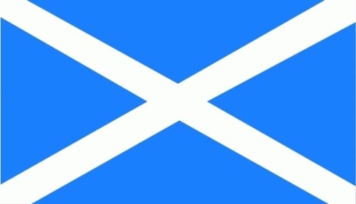 Schottland Flagge 150x250 cm 75d (L)