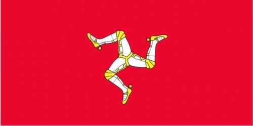 Isle of Man Flagge 90x150 cm