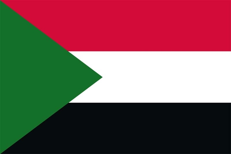 Sudan Flagge 60x90 cm
