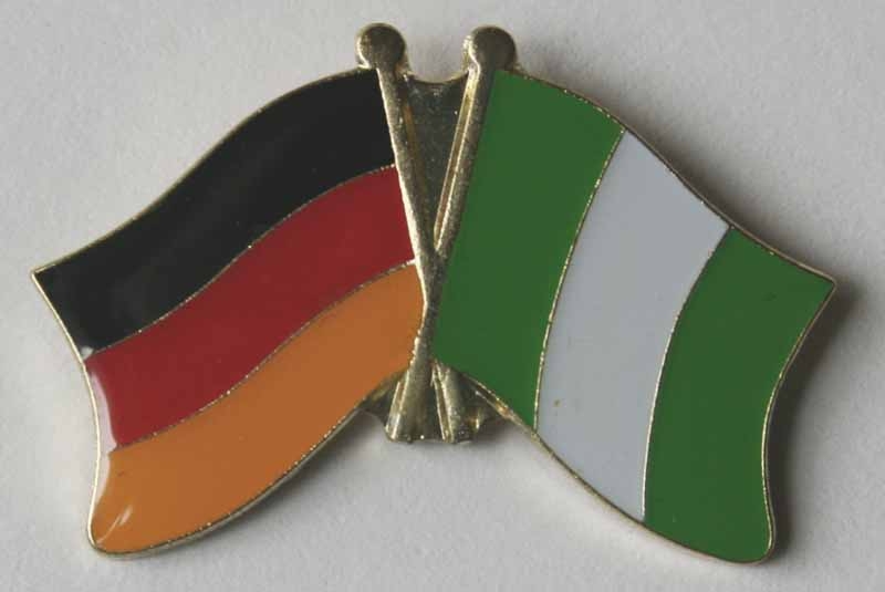 Deutschland / Nigeria Freundschaftspin
